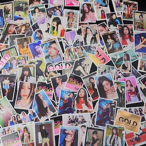 ITZY STICKERS, Kpop group assorted Kpop sticker mix, 25/50/75/100 assorted kpop sticker, kpop group sticker, kpop decal, kpop prints