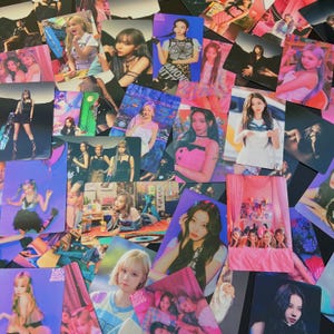 AESPA PHOTOCARDS, Assorted Aespa Kpop Group Photocards, kpop lomocard, Kpop Bias photocards, random kpop photocards, kpop merch, kpop gift