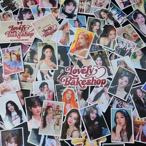 G.I.D.L.E STICKERS, KPOP BIAS assorted Kpop sticker mix, 25/50/75/100 assorted kpop sticker, kpop group sticker, kpop decal, kpop prints
