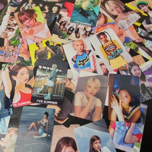 IVE PHOTOCARDS, ive kpop group Photocards, kpop lomocard, Kpop Bias photocards, kpop photocards, kpop merch, kpop gift, kpop prints