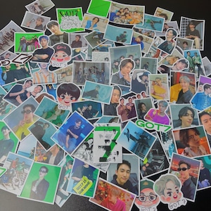 Autocollants Got7, mélange d&#39;autocollants Kpop KPOP BIAS, assortiment d&#39;autocollants kpop 25/50/75/100, autocollant de groupe kpop, décalcomanie kpop, impressions kpop