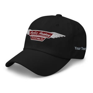 Austin Healey Embroidered Baseball Hat – Classic Car Cap with Custom Text Option