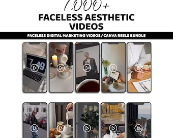 7000+ Faceless Reels Video Bundle: Viral TikTok & Shorts Templates (Digital Download