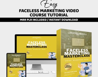 Faceless Video Marketing Course: Online Business & Passive Income Guide