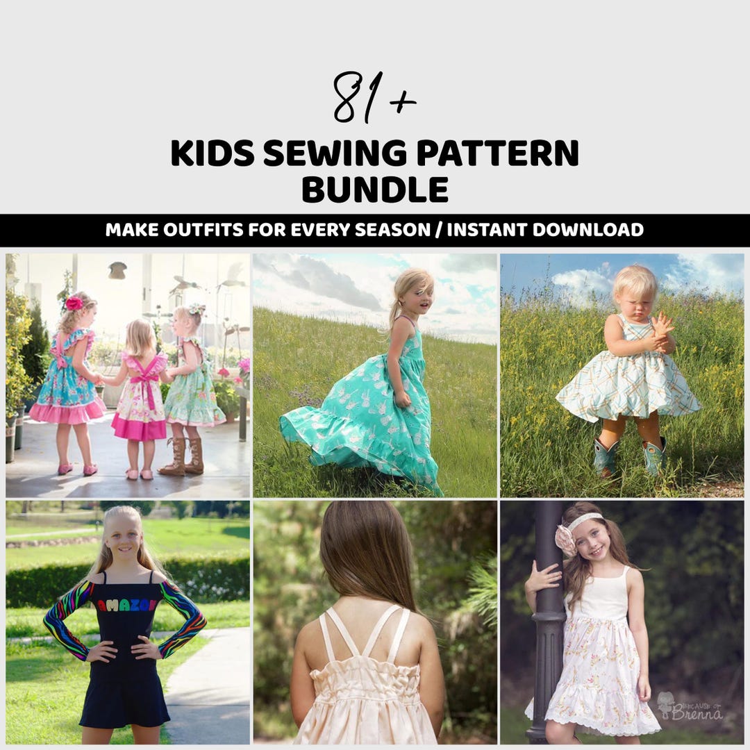 Child Patterns Children’s Sewing Patterns PDF | Easy DIY Clothes, Toys & Accessories ...