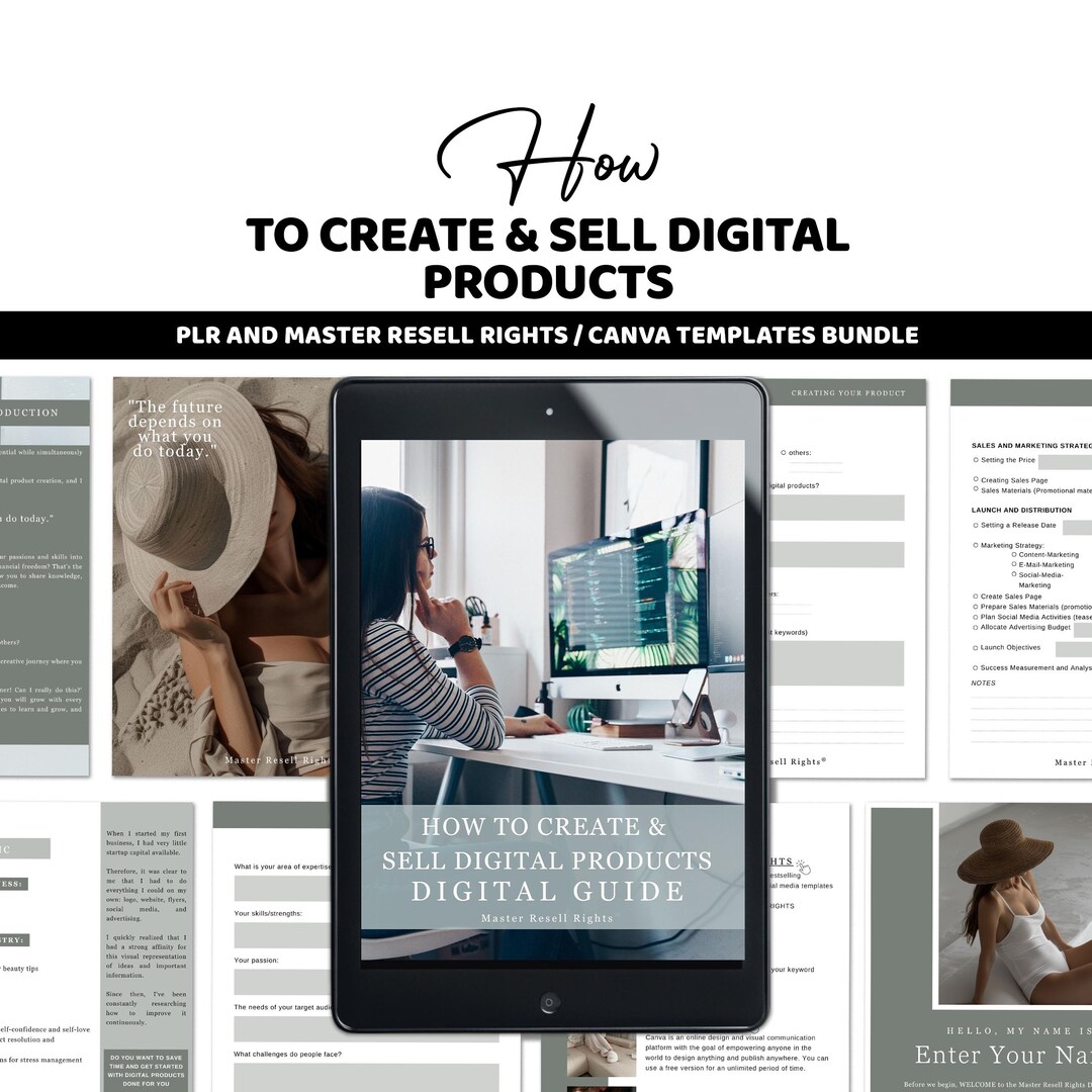 How to Create and Sell Digital Products | Passive Income Guide for ...