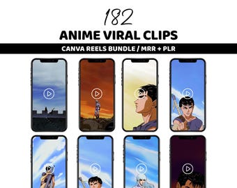 1000+ Anime Viral Clip Pack | Ready-to-Use Anime | HD AMV & TikTok Edit Bundle