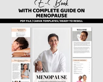 Menopause Guide E-Book | Hormone Balance, Symptom Relief & Wellness Support for Women