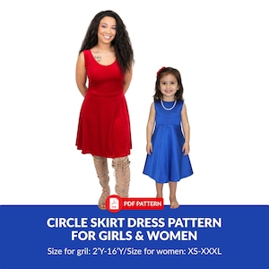 The Carrollton Avenue Dress PDF Pattern for Girls and Women