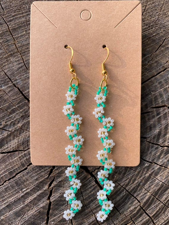 Hand Sewn Handmade Flower Vine Daisy Chain Floral Dainty