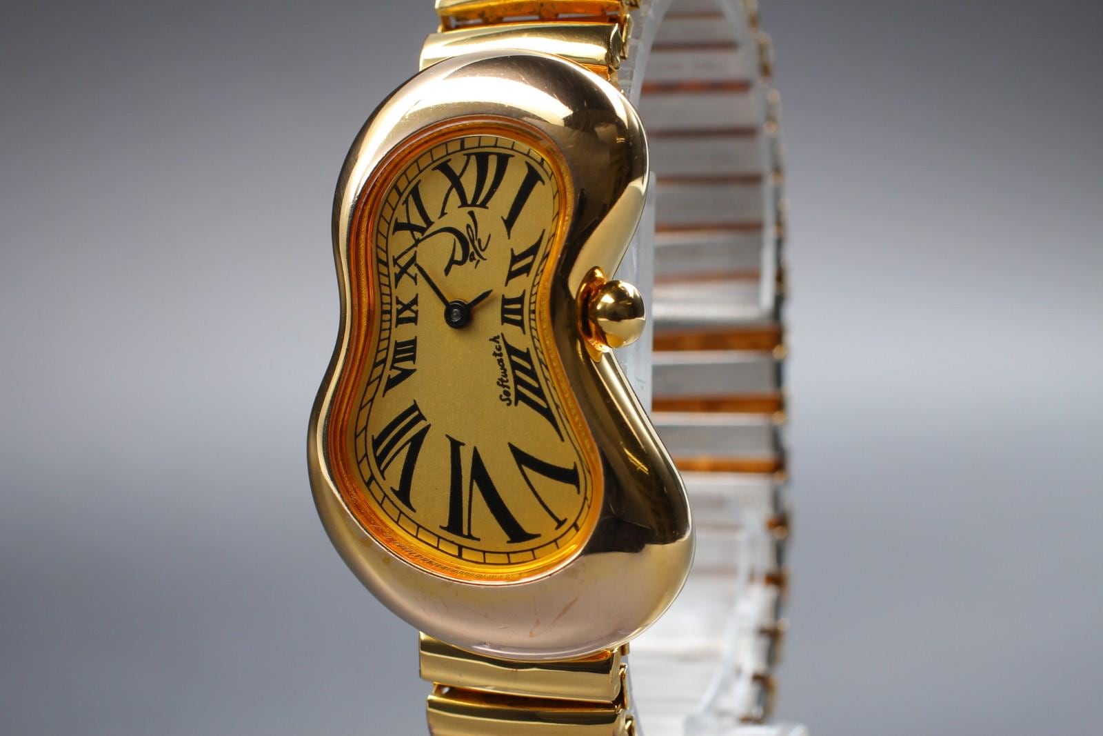 ダリsoft watch EXAEQUOペンダント時計 希少サルバドールダリsoftwatch