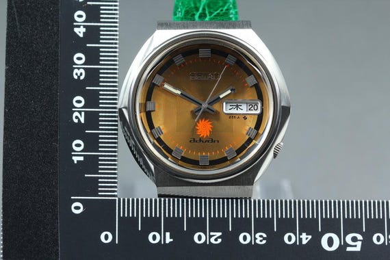Near MINT SEIKO Advan 6106-7570 Gold Auto 38mm Men's … - Gem