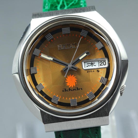 Near MINT SEIKO Advan 6106-7570 Gold Auto 38mm Men's … - Gem