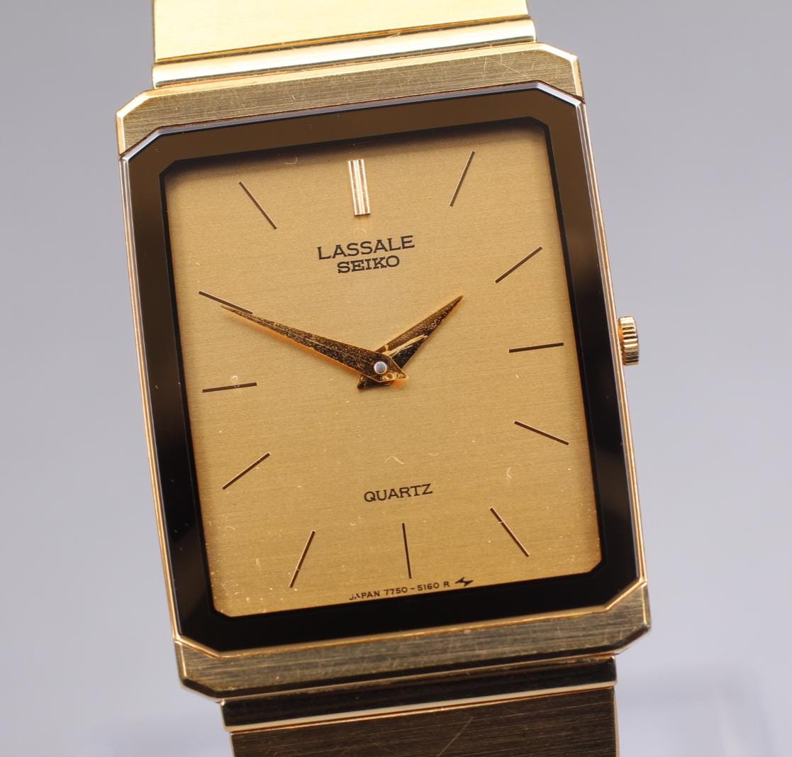 SEIKO ラサール 5A50-009A LASSALE 【ヴィンテージ】 New Old Stock Ladies Seiko Lassale vintage watch, ultra slim