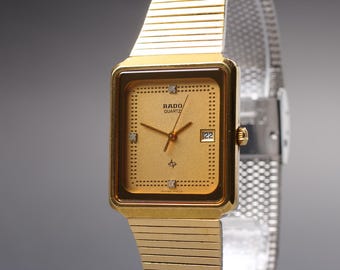 RADO Elegance ゴールド メッシュバンド RADO Elegance ゴールド メッシュバンド