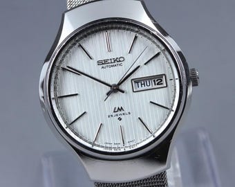 1976 年製ヴィンテージ セイコー オートマチック 21 ジュエル W.R. 