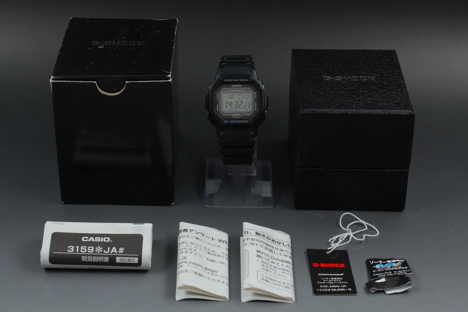 Reloj digital CASIO GW-5000 3159 negro solar para hombre