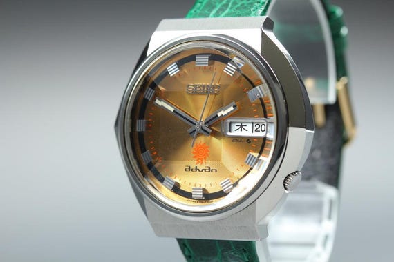Near MINT SEIKO Advan 6106-7570 Gold Auto 38mm Men's … - Gem