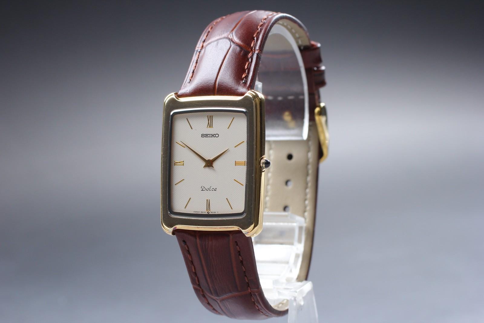 Seiko dolce tank watch - Etsy 日本