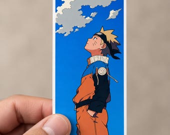Naruto Uzumaki Sticker | 2.5" x 1" Vinyl Sticker