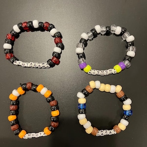 Bungo Stray dogs 4 character Kandi singles pack
