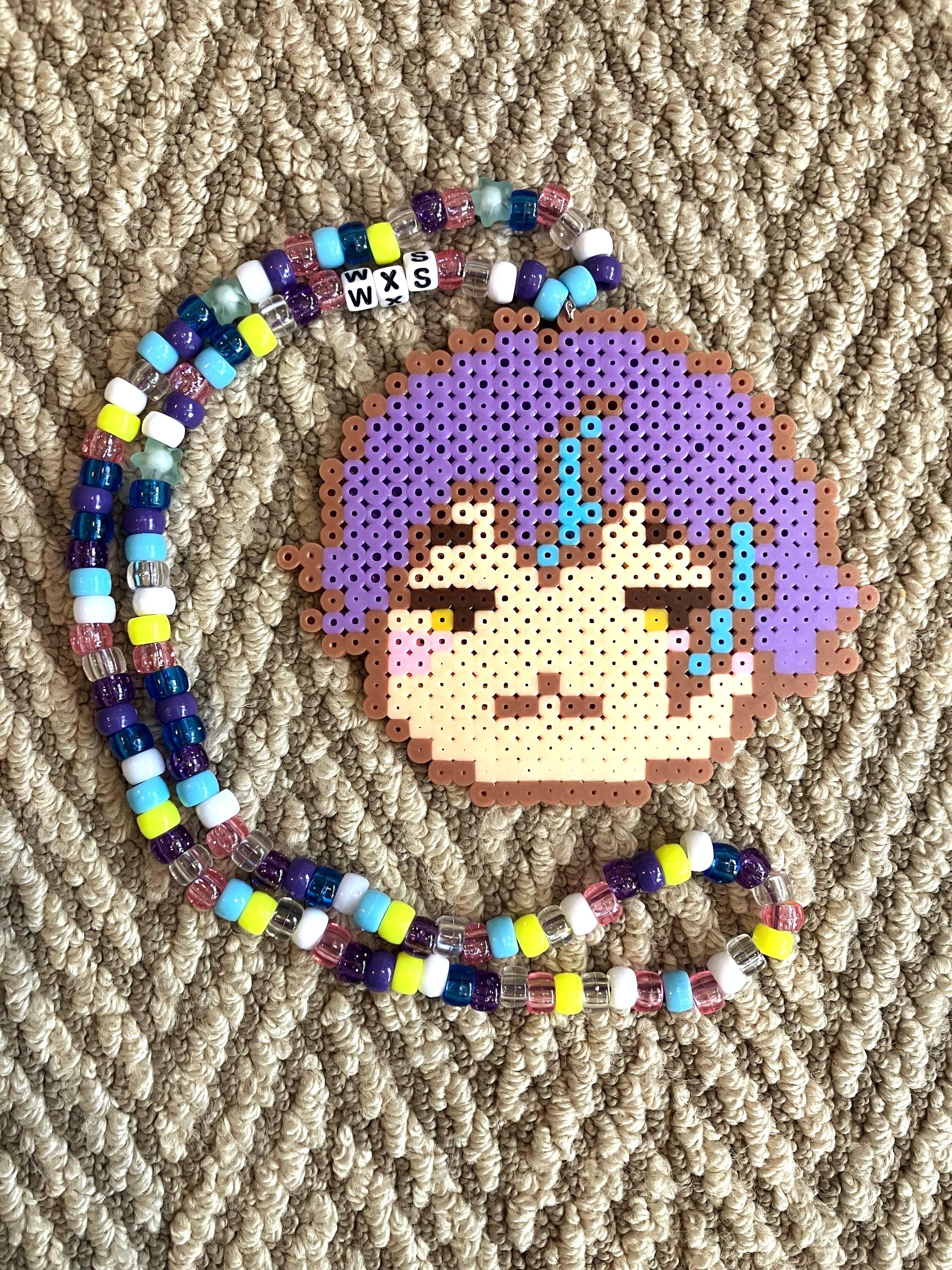 Rui Kamishiro Perler Kandi Necklace - Etsy