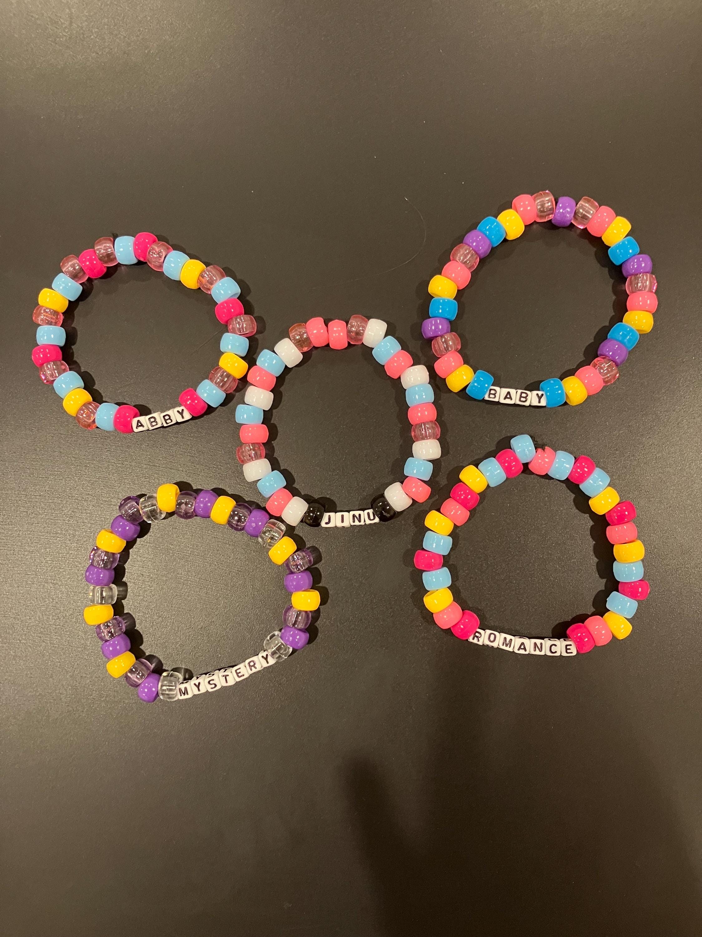 K-pop Demon Hunters Saja Boys Kandi Singles Bracelet Pack - Etsy