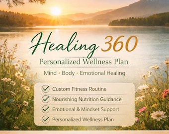 Healing 360 Personlig Wellness Plan | Återställning av sinne och kropp (Digital)