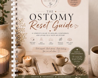 Ostomy Reset Guide Workbook | Rebuilding Life After Ostomy (Spiral Bound)