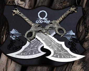 God of War Kratos Blades of Chaos Stainless steel Metal Blades Replica gift for boyfriend