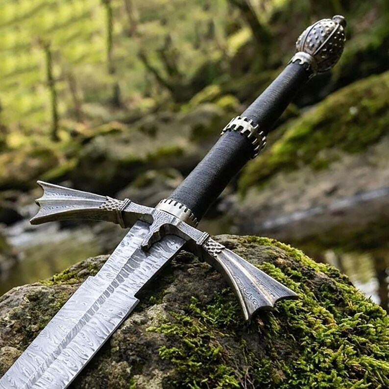 Handmade Daemon Dark Sister Sword Replica: Targaryen Sword, Valyrian ...