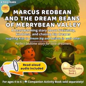 Dream Beans Storybook Bundle: Kids Ages 4-6 (PDF & MP3 Digital Set)