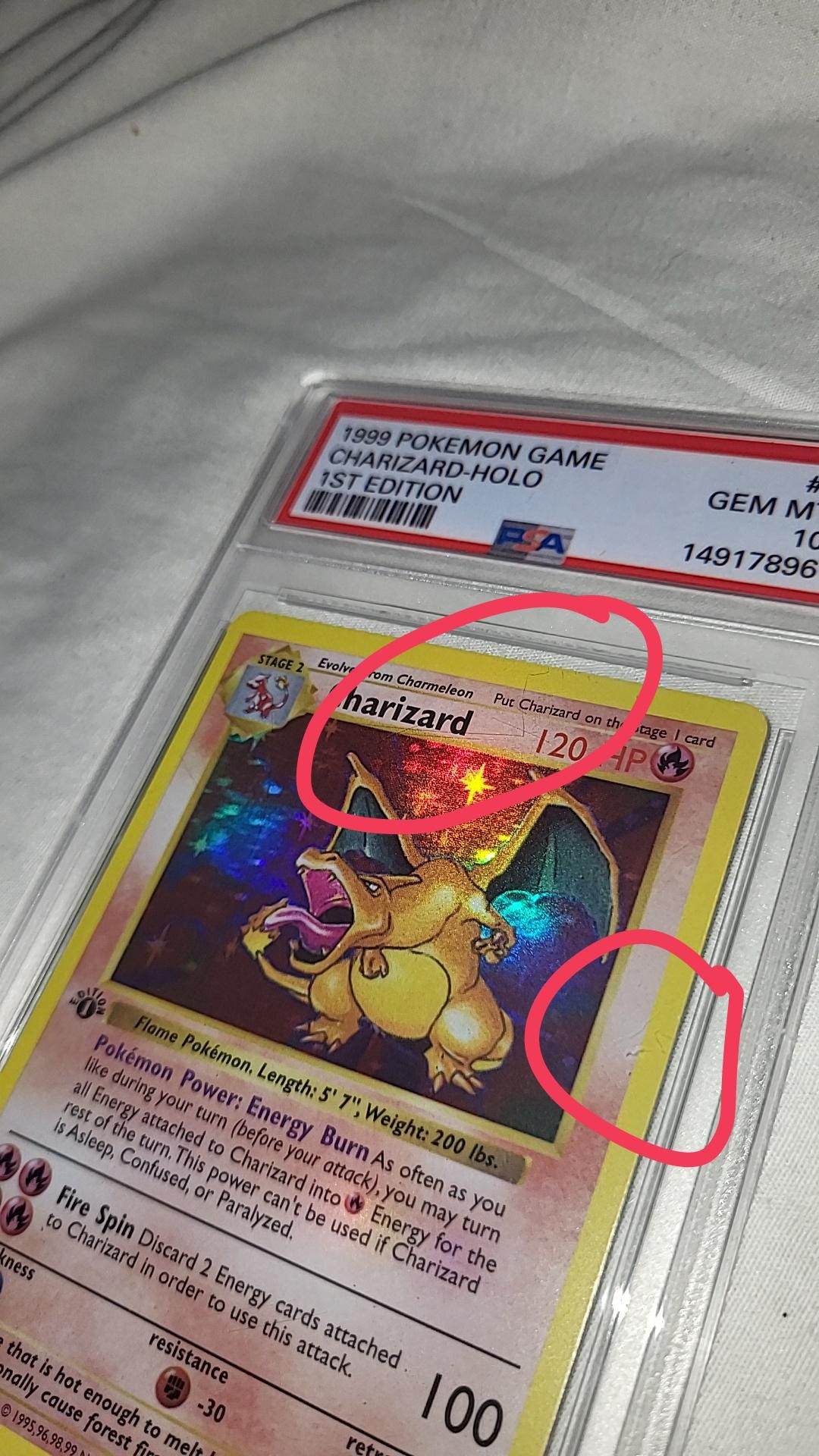 1999年 リザードン ホロ フォイル PSA 10 - Etsy 日本