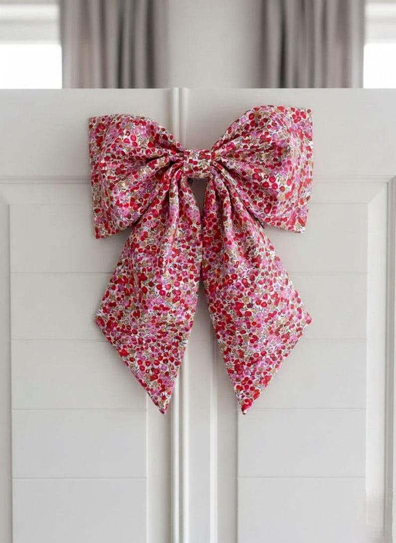 Fabric Bow Sewing Pattern PDF | Decorative Bow Pattern | DIY Bow ...