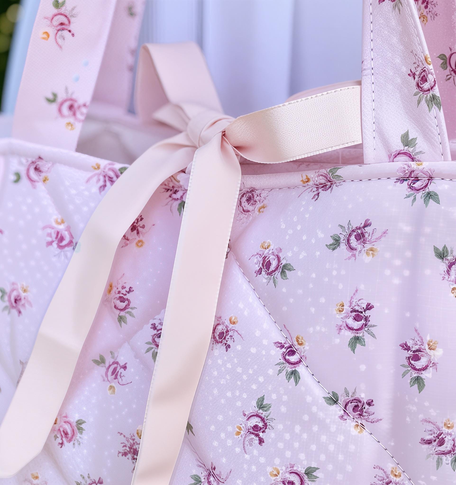 Rosie Bloom Tote Bag Sewing Pattern | Floral Tote PDF Pattern ...