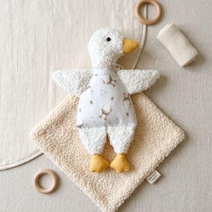 Mönster för sömnad av Anka-tröjfilt i PDF-format, handledning för Baby Lovely, plyschfilt, gör-det-själv-barnrum, present, enkelt sömnadsmönster för nybörjare