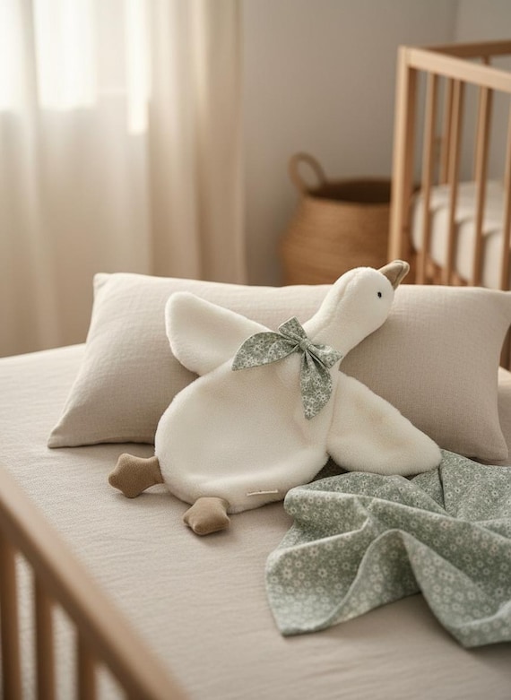 Duck Comfort Blanket Sewing Pattern PDF | Baby Lovey Sewing Pattern | Duck Security Blanket | Soft Baby Toy | Digital Download Pattern