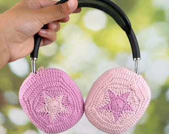 crochet handmade airpod max cover,sony xm4 cover,bose headphone cover,sony xm5 accessories,headphone accessories,Music Lovers,Handmade Gifts