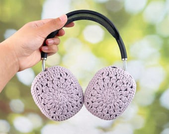crochet handmade airpod max cover,sony xm4 cover,bose headphone cover,sony xm5 accessories,headphone accessories,Music Lovers,Handmade Gifts