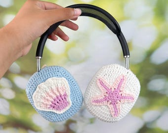 crochet handmade airpod max cover,sony xm4 cover,bose headphone cover,sony xm5 accessories,headphone accessories,Music Lovers,Handmade Gifts