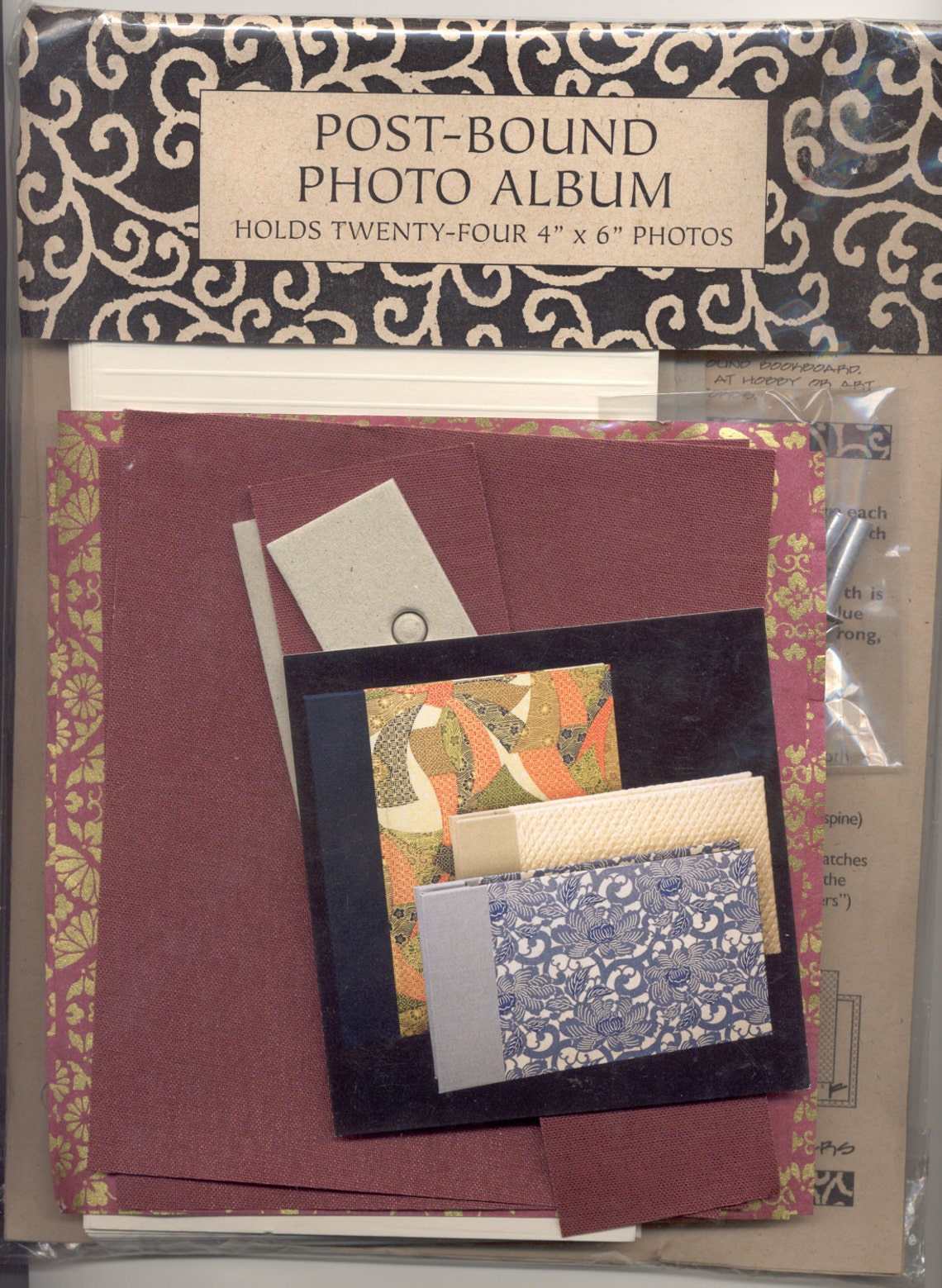 PostBound Photo Album Kit for 4 x 6 photos Ready Etsy