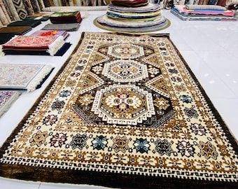 Traditional Geometric Pattern Rug 8x11