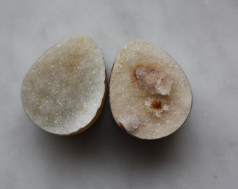 18mm Druzy Teardrop Plugs