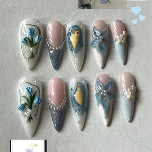 Press on duck nails