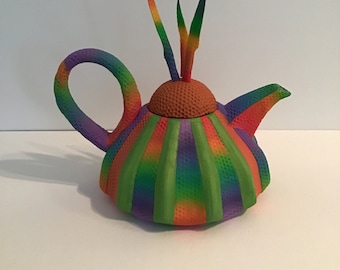 Rainbow Teapot I