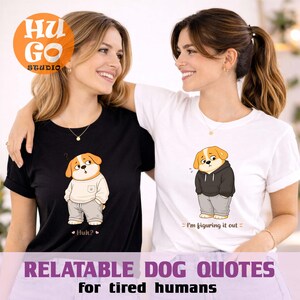 Confused Dog PNG Bundle, Relatable Life Humor, Confused Puppy Designs