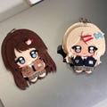 Anime Character Felt Dolls, Custom Birthday Gifts, Keychain Charms(6×8cm)