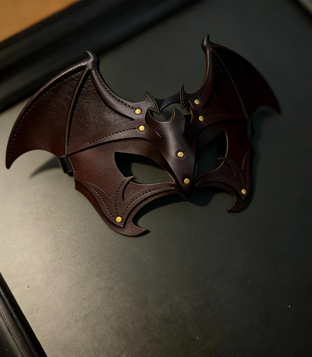 Bat Mask Charm Cutting Die, DIY Leather Craft, Bat Pendant, Bag Charm ...