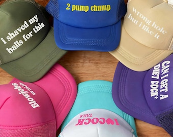 Bachelorette Funny Trucker Hat Pack - Hat Roulette For Party