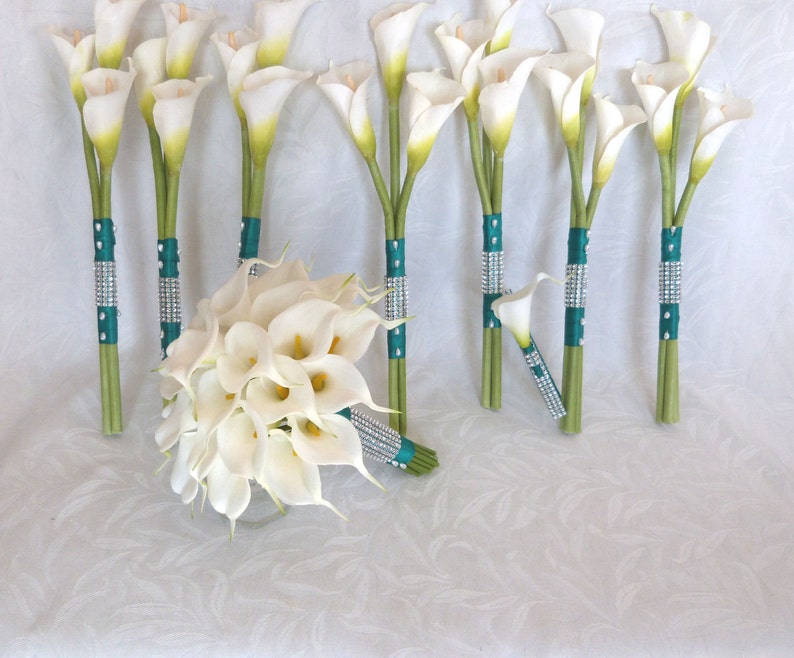 long stem bridesmaid bouquet